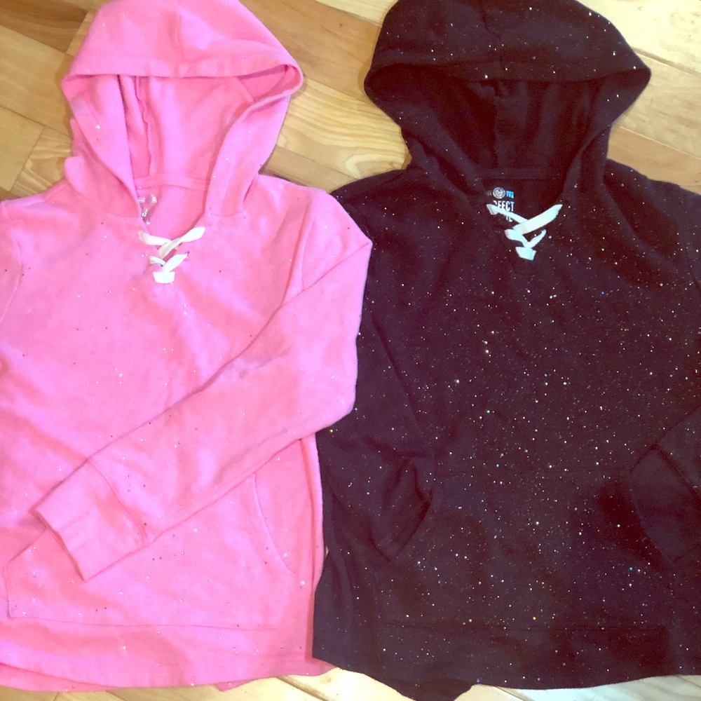 LOT Size 10 and 12 girls hoodies perfect hoodie